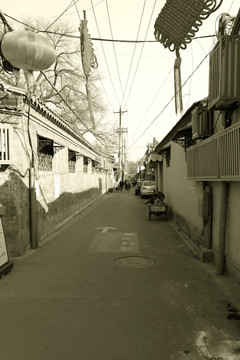 老北京 泛黃