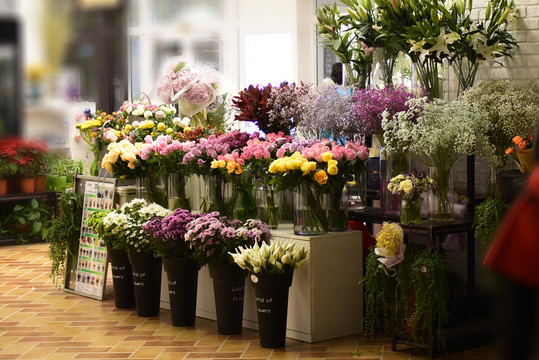 花店一角