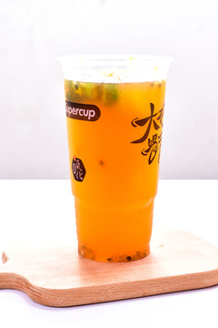 水果茶 百香果茶 新鮮水果茶