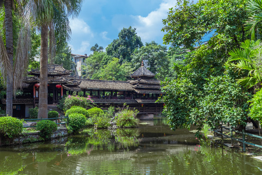 廣西民族文物苑風雨橋