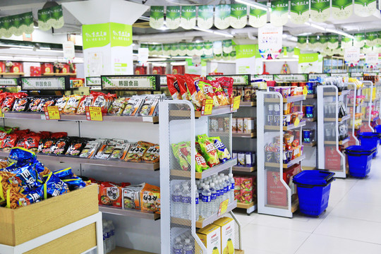 超市食品貨架