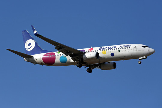 九元航空 飛機降落 航班