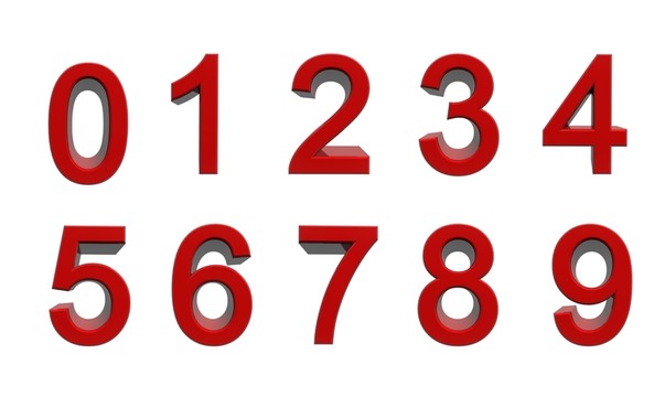 數(shù)字從零到九