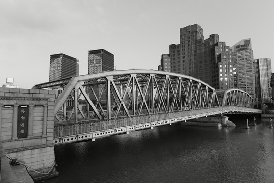 老上海外白渡橋