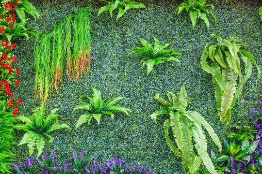 綠植墻 植物墻 背景墻