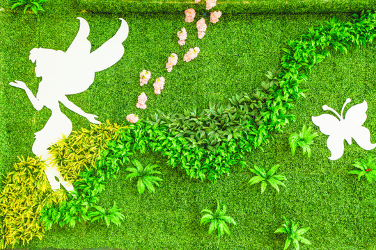 綠植墻 花墻