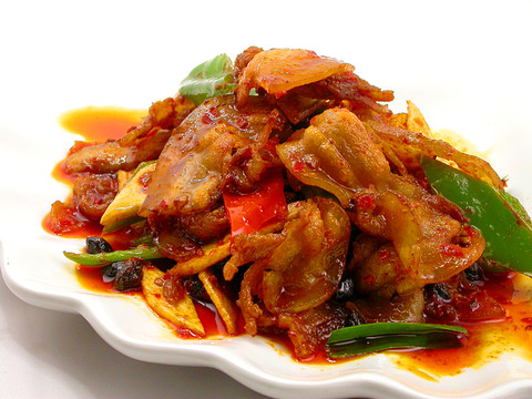 豆豉炒回鍋肉 豆醬回鍋肉