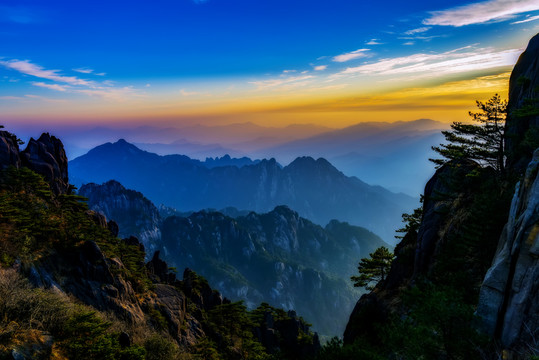 黃山日出