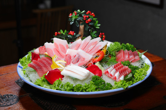 生魚片