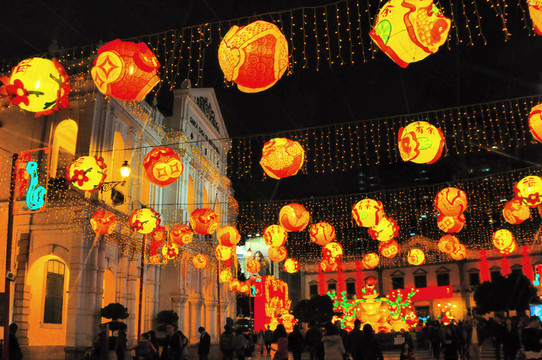 澳門(mén)仁慈堂夜景