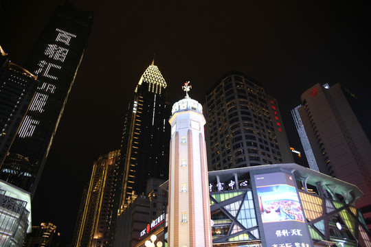 重慶解放碑夜景