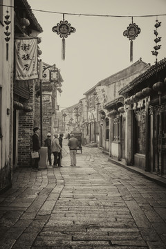 蘇州古鎮(zhèn)老照片