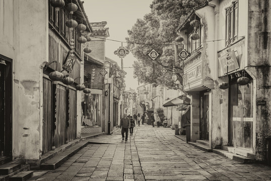 蘇州古鎮(zhèn)老照片