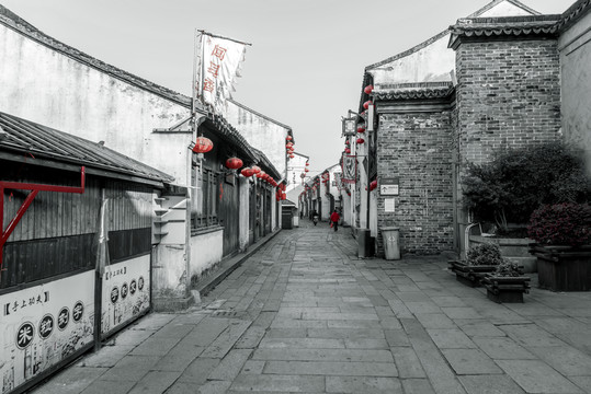 江南水鄉(xiāng)蘇州古鎮(zhèn)老照片