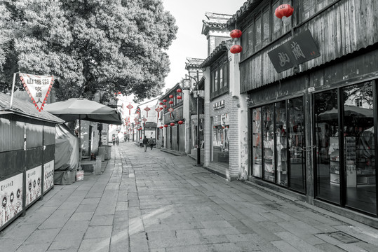 江南水鄉(xiāng)蘇州古鎮(zhèn)老照片