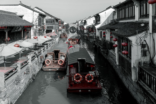 水鄉(xiāng)古鎮(zhèn)老照片