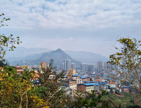 重慶市開州區(qū)臨江鎮(zhèn)鳥瞰