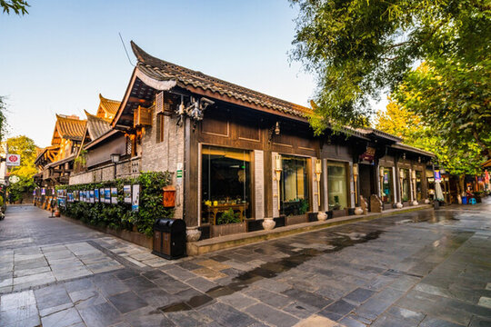 寬窄巷子全景