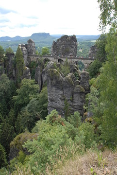 bashenibrücke在rathen