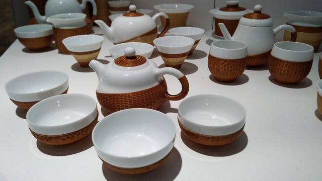 竹編茶具