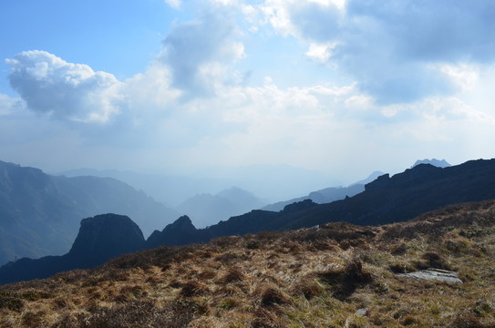 高山白云