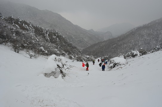 雪中戶外