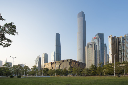 廣州珠江新城風(fēng)光