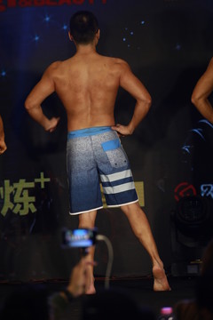 男性健美比賽 健美 健身 比賽
