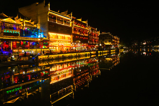 鳳凰古城夜景