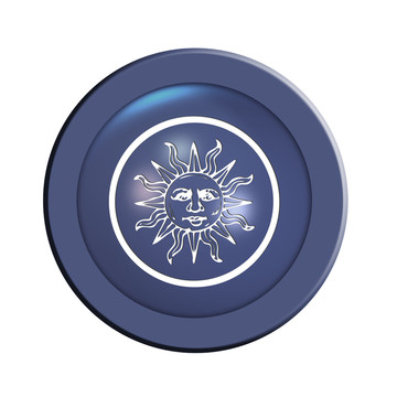 太陽按鈕