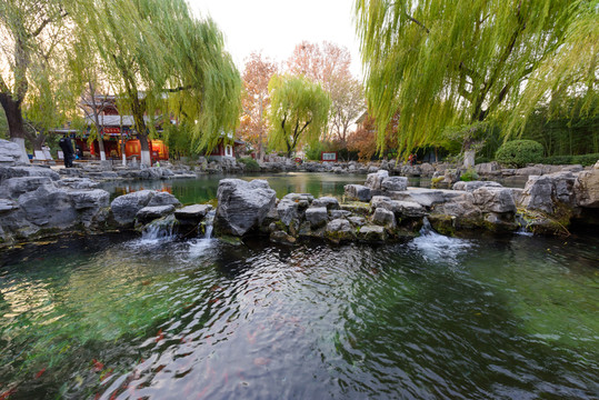 濟(jì)南趵突泉公園