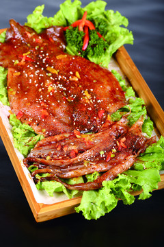 烤鮮魷魚