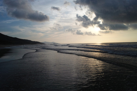 海邊日出
