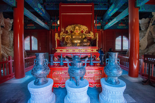北京香山寺 天王殿