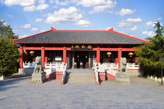 安徽亳州曹操公園魏武祠