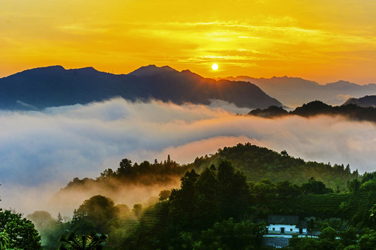 高山日出