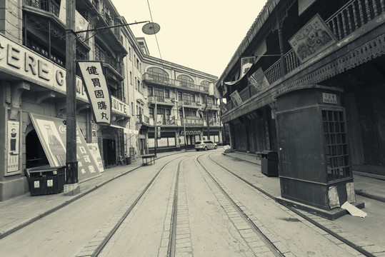 舊上海民國場景