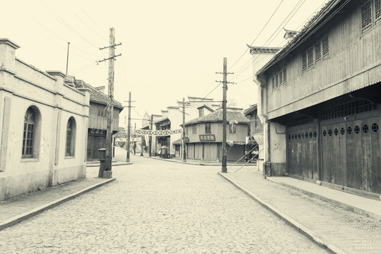 舊上海民國場景