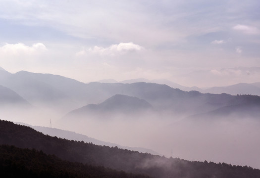 高山云霧