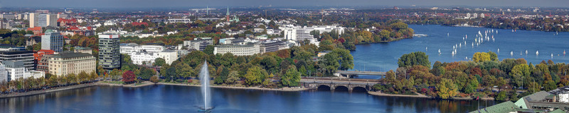 漢堡rotherbaum alster湖
