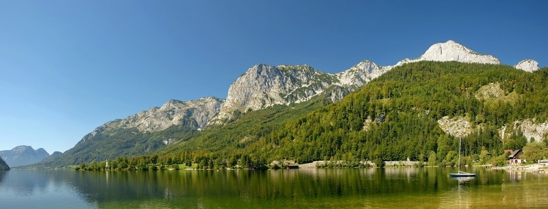 grundlsee g ?? l從全景