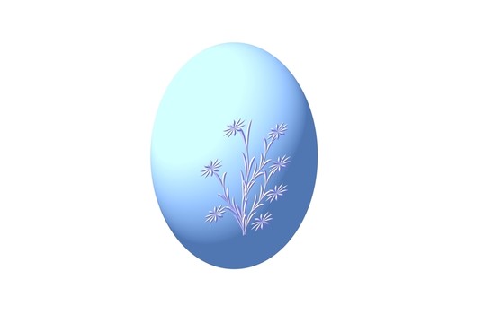 復活節(jié)彩蛋裝飾切