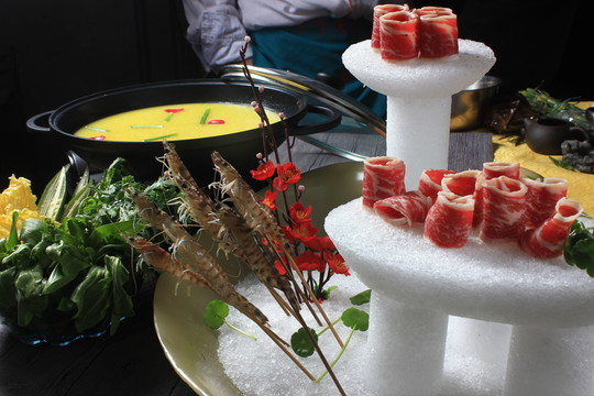 牛肉打邊爐