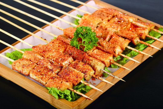 烤魚豆腐