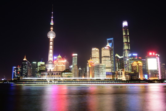 上海陸家嘴夜景