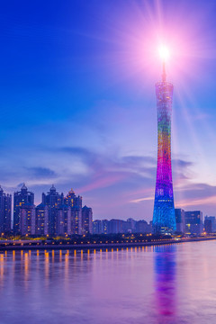 廣州小蠻腰夜景
