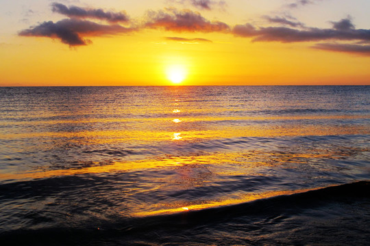 青海湖日出 青海湖 日出 朝陽(yáng)