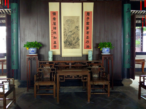 古鎮(zhèn)老宅內(nèi)景