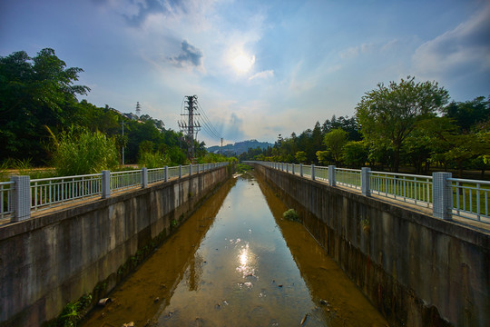 惠州金山河支流