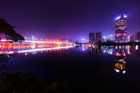 惠州大橋與東江夜景